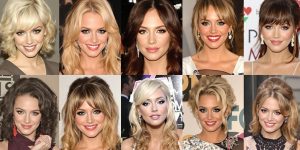 Before and after photos of celebrity transformations.