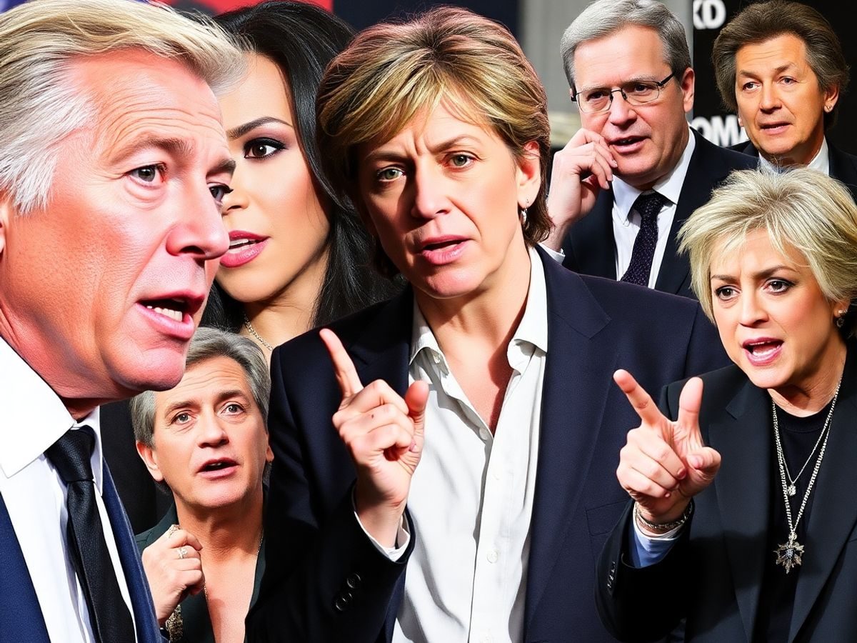 Vedete iconice în ipostaze controversate.