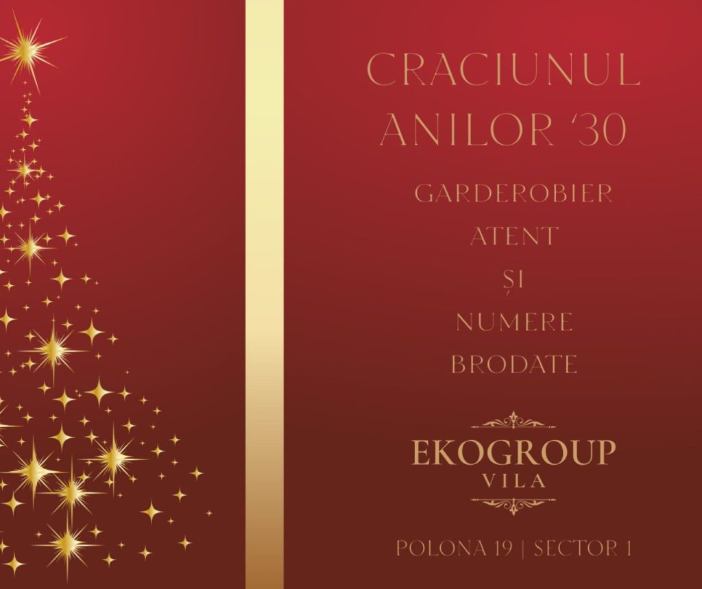 Eko Group Vila: O Călătorie în Eleganța Crăciunului Anilor ’30 1 Eko Group Vila: O Călătorie în Eleganța Crăciunului Anilor ’30