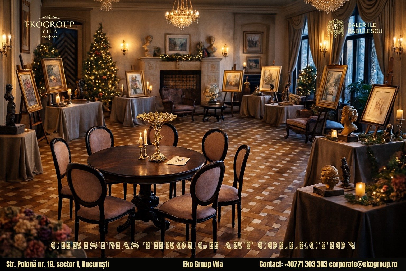 Istoria Crăciunului reflectată prin farmecul anilor ’30 la Eko Group Vila