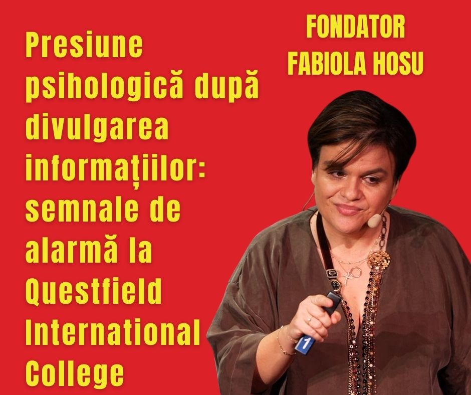 Presiune psihologică după divulgarea informațiilor: semnale de alarmă la Questfield International College